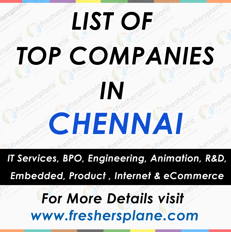 Top companies in chennai